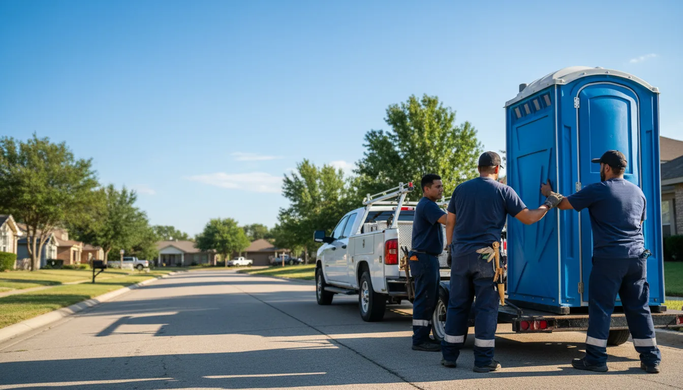 Portable Toilet Rental in Manor, TX near me